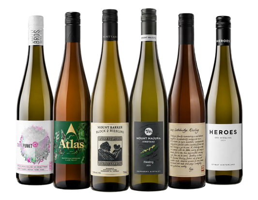 The Great Australian Riesling Discovery 6-Pack | 95–97 Point Wines