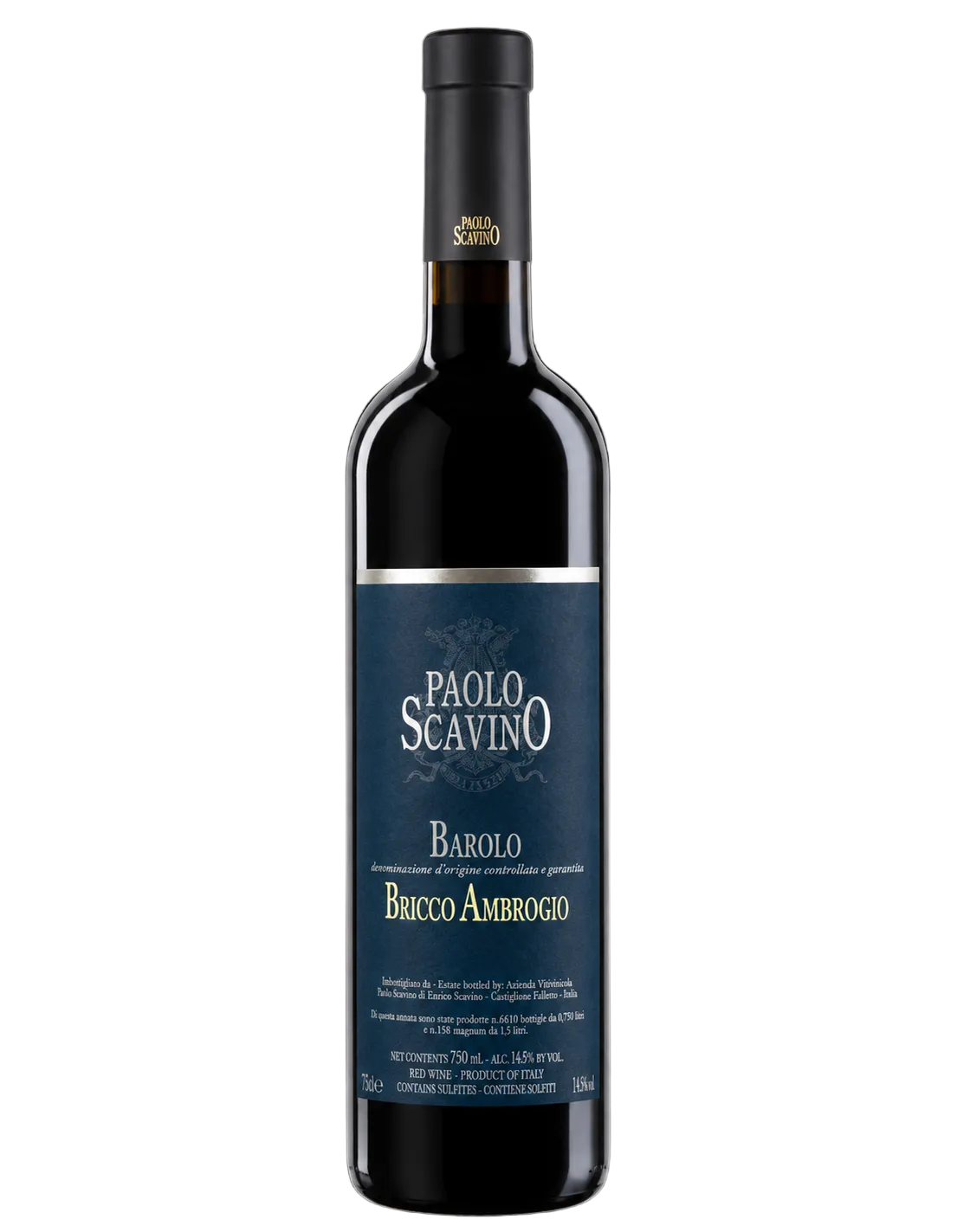 2021 Paolo Scavino Barolo Bricco Ambrogio DOCG | Dual 97 Point Barolo