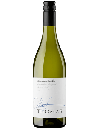 2025 Thomas Wines Braemore Semillon Hunter Valley Australian wine bottle